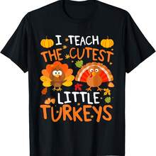 Camiseta negra de Acción de Gracias para profesores universitarios - Negro - Ver 1