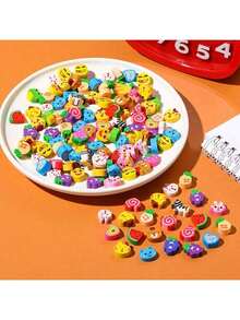 20pcs Mini Fruit Animal Number Cake Heart Design Stationery, Graduation Gift, Classroom Reward, Birthday Gift - A - View 3