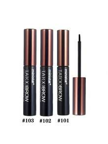 1pc Tattoo Eyebrow Gel Tint | Semi-Permanent Waterproof & Smudge-Proof Formula | Creates Full Natural Brows | Long-Lasting Eyebrow Makeup - Nhiều màu - Xem 8