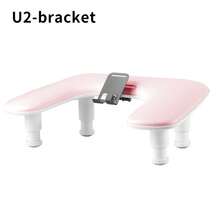 专业U型可调节美甲扶手 - 符合人体工学的美甲手枕，配有柔软可拆卸PU皮革垫，倾斜防滑设计，舒适支撑手腕，是美甲沙龙、家庭工作室、美甲师、初学者、沙龙老板的理想之选 - 完美的母亲节礼物 - 美甲工具、美甲技师用品、美容沙龙设备、美甲用品、配件 - 彩色 - 查看 11