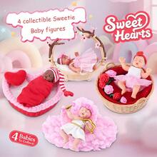 ZURU 5倍惊喜蛋新品上市！内含Fingerlings Sweethearts、Sweethearts Baby和第三代迷你娃娃，全部装在一个球体里！ - 彩色 - 查看 1