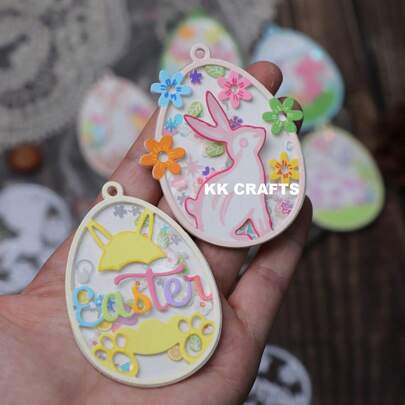 1PC Easter Decoration Metal Die Cut For Card Making, For DIY Crafts, Photo-Album, Scrapbooking & Holiday, Gifts- Durable Metal Craft Supplies