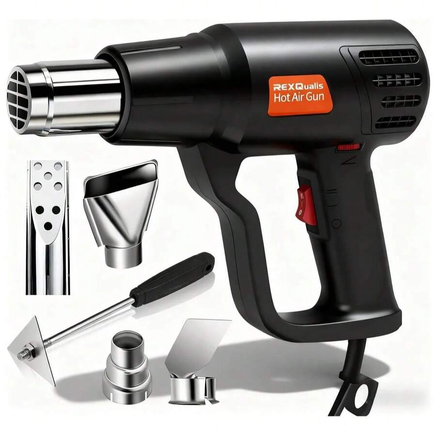 soprador termico, pistola calor, herramienta de salida de aire caliente, película de belleza automotriz, derretimiento de hielo y descongelación, removedor de pegamento para el hogar, DIY, reparación de piezas de plástico termoretráctil,pistola aire caliente,pistola calor