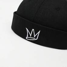 1顶软冠刺绣按扣帽，百搭街头运动嘻哈帽 - A - 查看 6