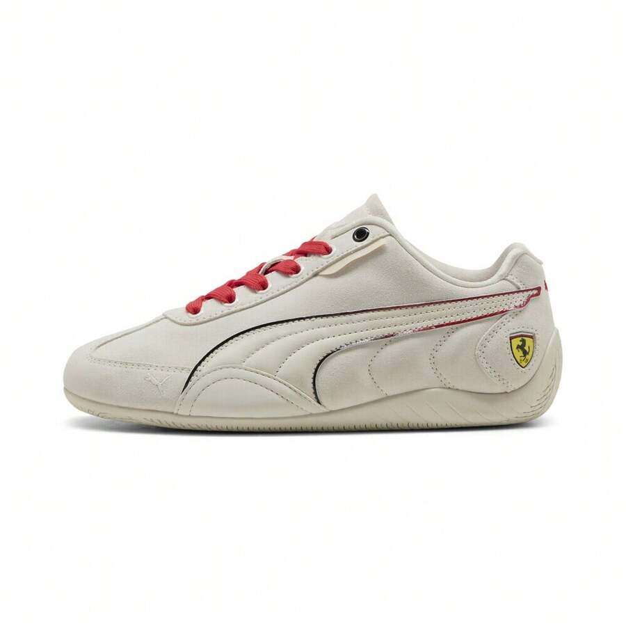 Puma Women's Ferrari Low-Top Sneakers 30912602 - Red and White - View 1