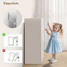 Shoe Cabinet With Soft-Close Mechanism, 6 Shelves Without Handles, Capacity Up To 18 Pairs, For Entryway, Hallway, Wood, White - White - View 8