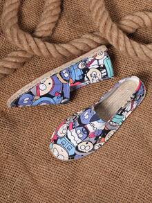 男士透气吸湿速干编织渔夫鞋；男士透气吸湿速干亚麻鞋；男士透气吸湿速干休闲鞋；男士透气吸湿速干帆布鞋；男士透气吸湿速干低帮鞋 - 淺藍色 - 查看 6