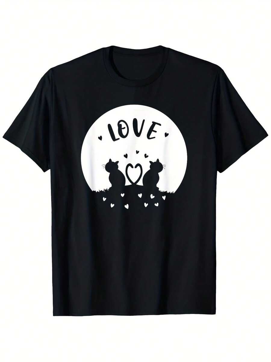 Women T-Shirts - 黑色5 - 查看 1