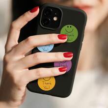 500pcs Colorful & Thank You Graffiti Stickers, 1 Inch Round, 8 Colors, Suitable For Scrapbooking, Diary, Cards, Gift Wrapping, Daily & Holiday Party, PVC Waterproof Decals Scrapbook Supplies Stationery Funny Stickers Kindle - 500 Colorful Thank You Stickers - View 4