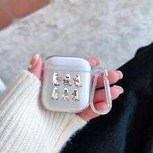 Book-Holding Ghost Design Protective Case Compatible With Apple , Anti-Scratch And Anti-Drop Cover - Clear - View 3