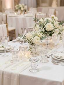 1 件/1 套玻璃烛台/烛架/烛台,温馨透明玻璃烛台,适用于节日聚会、家居装饰、乔迁礼物、餐桌中心摆件、下午茶摆设、儿童派对装饰、婴儿房装饰、宠物友好型家居装饰、窗台展示、书架装饰、玄关桌装饰、户外露台装饰、烛光瑜伽等场合。 - 多色 - 查看 7