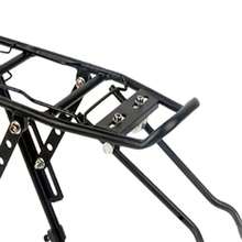 Aluminum Alloy Bike Rear Pannier Rack Quick Release Luggage Carrier Adjustable - Black - View 9