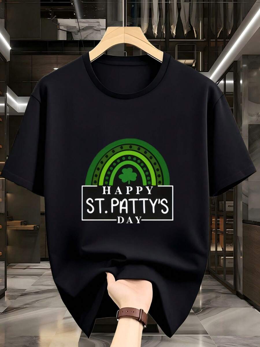 Men Outdoor Tees & Tanks - Black - View 1