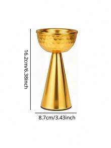 1pc Metal Conical Base Incense Burner, Modern Minimalist Style Incense Holder, Suitable For Home Decor And Display - Multicolor - View 5