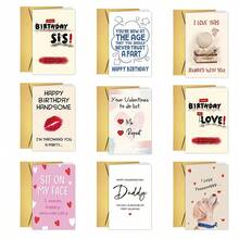 Holiday Greeting Cards With Envelopes, Creative Floral Art Thank-You Messages, Holiday Greeting Cards, Ideal Gifts, Birthdays - Multicolor - View 11