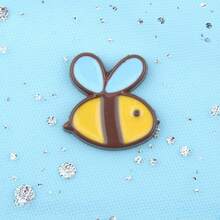5/8/10pcs Cute Bee Fridge Magnets, Cartoon Animal Refrigerator Stickers, Kitchen Decor, Home Decor, Office & Kitchen Whiteboard Decorative Magnets - Multicolor - View 8