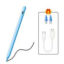 Apple Pencil Compatible Fast Charging Stylus Pen - High Precision Capacitive Stylus Pen Compatible With IPad/Android/Microsoft Tablets, Includes Replacement Nibs And Charging Cable - Multicolor - View 13