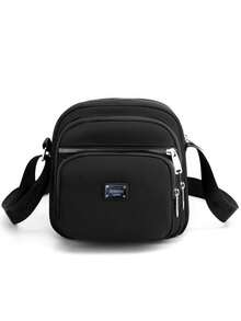 Fashionable Small Bag, Multi-Layered, Women's Crossbody Bag, Simple And Lightweight, Change Purse, Mobile Phone Crossbody Bag, Waterproof, Large Capacity, Nylon. - Multicolor - View 10