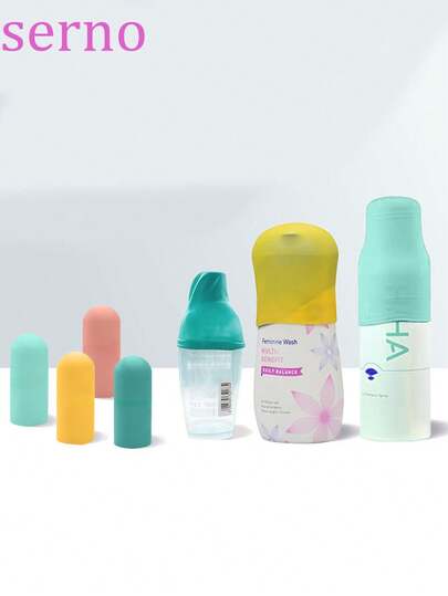 Silicone Anti-Leakage Bottle Caps, Silicone Bottle Cap Accessories, Travel Essentials, Toiletry Anti-Leakage Caps