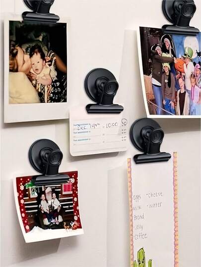 2026新款圆形冰箱贴，可装饰冰箱并吸附照片/便条/备忘录，小巧精致，适用于客厅、卧室、餐厅，是派对、婚礼、情人节、节日礼物的理想之选，也可作为小空间装饰摆件、房间装饰、冰箱贴、厨房装饰。