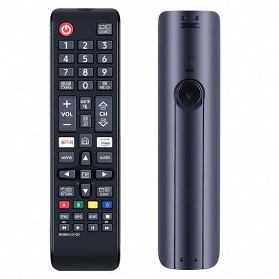 VELEC 1 Stück BN59-01315D Ersatz-Fernbedienung, kompatibel mit Samsung 4K Ultra HD Smart TVs UA43RU7100, UA43RU7100W, UA49RU7100, UA50RU7100, UA50RU7100W, UA55RU7100, UA55RU7100W, UA58RU7100W, UA65RU7100W, UA75RU7