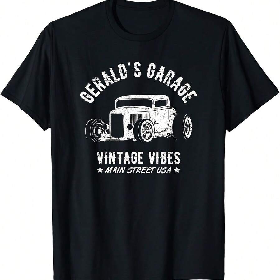 Short Sve Crew Neck Ladies Loose Fit Stretchy Printed Oversized - 黑色 - View 1
