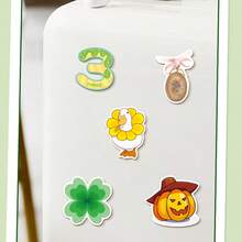 20pcs/Pack Strong Fridge Magnets, Cartoon Valentine's Day Theme Magnets, Cute Whiteboard Magnets, Suitable For Office, Classroom, Cabinet And Dishwasher - 20 Pieces Valentine's Day - R06 - View 6