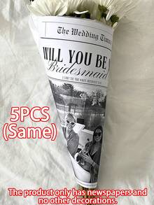 1/3/5 Tờ báo kỷ niệm cặp đôi tùy chỉnh - Ảnh và văn bản cá nhân hóa, Món quà hoàn hảo cho kỷ niệm ngày cưới, đám cưới, tình yêu xa, Quà tặng độc đáo cho bạn trai, người yêu, Đa chức năng, Trang trí, Tái sử dụng, Hiện đại, Nhiều màu sắc, Dễ thương, Cổ điển, Hoạt hình, Kawaii, Tùy chỉnh, Cá nhân hóa - Nhiều màu - Xem 13