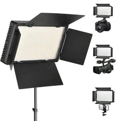 La luz de relleno para fotografía LED PRO 600 es una luz de panel plano adecuada para fotografías en interiores, así como para la iluminación de estudios de grabación en exteriores.