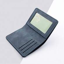 Card Holder Vertical Purse Mini Thin Short Money Pouch Coin Bag ,Travel Essential Bag ,Room Decor - Multicolor - View 10