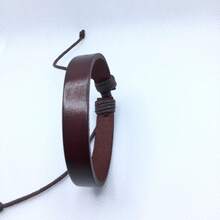 1pc Men's Custom Leather Bracelets, Engraved Bracelets, Retro Design, Personalized Gifts, Give Them To Him Or Her, Wedding Engraved Gifts, Men's Custom Jewelry, Gifts For Dad - Multicolor - View 6