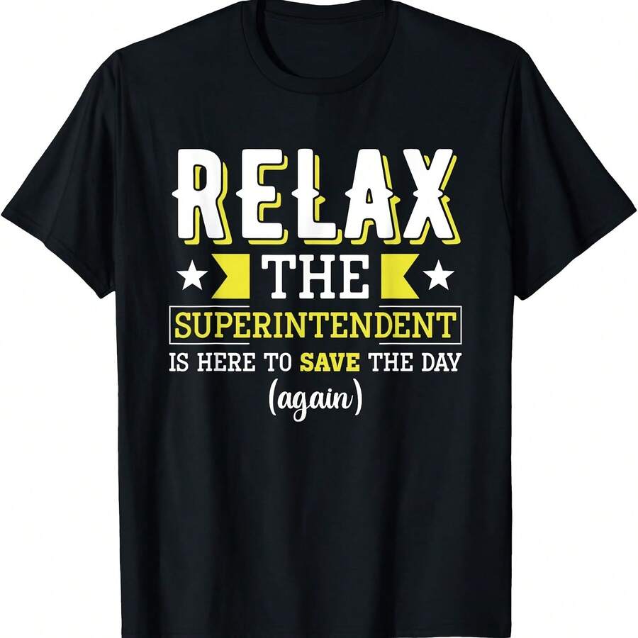 Camiseta Erintendent - Niños, Uniforme Escolar - Adultos - Negra - Manga Corta - Todos - Corte Clásico - Algodón 50%, Poliéster 50% - Negro-3 - Ver 1