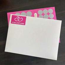 Purple Couple Scratch Off Cards, Suitable For Valentine's Day Party, Wedding Anniversary, Birthday, Holiday Gifts - 1 Set - View 3