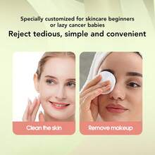 100Pcs Skincare Toner Pads With Centella Asiatica Niacinamide Cleansing Cotton Pads Deep Hydrating Moisturizing Toner Cotton Pads For All Skin Types Improve Fine Lines Calming Sensitive Skin Face Pads Fades Blemishes & Spots Improve Uneven Skin Tone - 粉色 - 查看 6