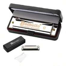 Armónica Diatónica 10 Orificios Deluxe Blues Caja Regalo - por defecto - Ver 3