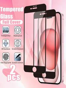 2pcs - Tempered Glass Screen Protector Compatible With Iphone 15, Compatible With Iphone 17, 17 Pro, 17 Pro Max, 17 Air, 16, 16 Plus, 16 Pro, 16 Pro Max, 15, 14, 13, 12, 11 Pro Max, X, XS, XR, Mini, 7, 8 And 14 Plus, Also Compatible With Iphone 14 And 15 Pro Max. - Clear - View 40