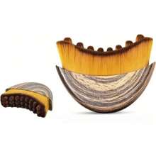 1pc Manual Lymphatic Cleansing Brush | Suitable For Sensitive Skin And Lymphedema, Oval Shaped With Bristles, Easy To Use, Plastic Material - Multicolor - View 5