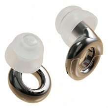 Latest 4-Pack Earplugs - Reusable Silicone Earplugs With Portable Case, Exquisite Packaging Box, Suitable For Couples, Concerts, Sleep, Work, Study, Travel - Compatible With Headphones And Music, No Batteries Needed, Sleep Aid, Fashionable Design, Durable Structure - Vàng - Xem 2