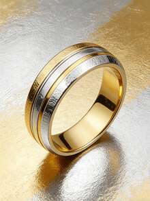 5/10/20/50/100/200pcs/Pack Stainless Steel Mixed Style Random Delivery Rings, Size 17mm - 21mm, Wholesale Men's Rings - Multicolor - View 10