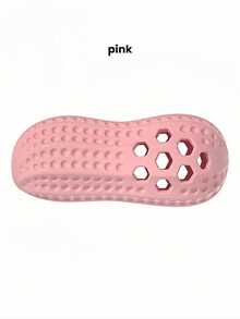 1pc Pet Toy Peanut Shaped Food Dispenser Chew Resistant Realistic Toy - Multicolor - View 9