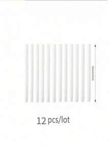 3pcs/Set White Liquid Chalk Markers, Suitable For Blackboard, LED Writing Board, Stickers & Labels, Erasable, Back To School Essential - White - View 8