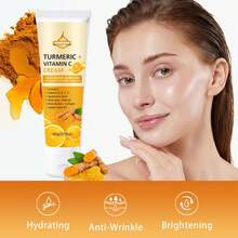 SUMIFANG 60克维生素C面霜，抗衰老护肤，保湿配方，蕴含姜黄、维生素A、B、C、E、透明质酸、芦荟、乳木果油、胶原蛋白、荷荷巴油，深层滋养紧致肌肤，均匀肤色 - 維生素 C - 查看 6