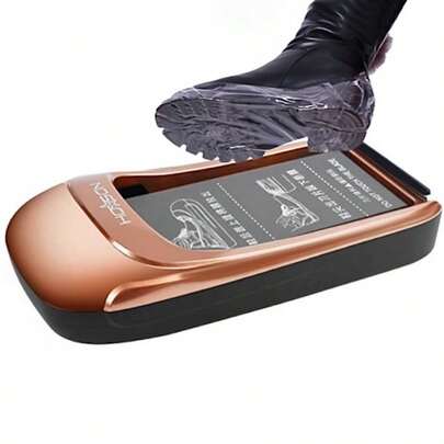 鞋套机/足套机/一次性鞋套机，适用于家庭、办公室、展览会、访客等场所，配备专用工具，无需脱鞋，无需用电