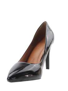 Pointed Toe Pumps - Black - View 3