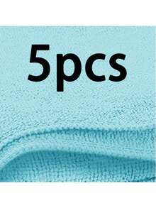 5/10/20pcs Super Soft Microfiber Face Towels/Washcloths, 12" X 12", Highly Absorbent And Quick Drying, Suitable For Bathroom, Gym, Hotel And Spa, Multi-Purpose Cleaning Cloths - Multicolor - View 33