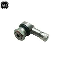 Válvula de aleación de aluminio, llanta de motocicleta, ángulo de 90 grados, vástagos de válvula sin cámara para neumático de rueda de motocicleta 7MKQ - G - Ver 13