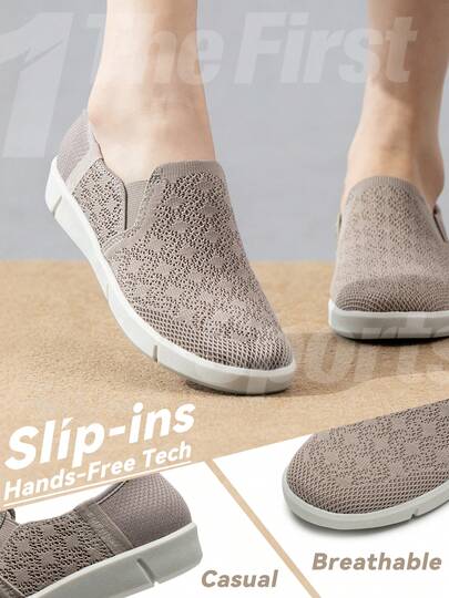 Skechers Giày thường ngày thoáng khí có đệm dành cho nữ, thích hợp để mang hằng ngày và đi du lịch, kiểu dáng số 100426-TPE
