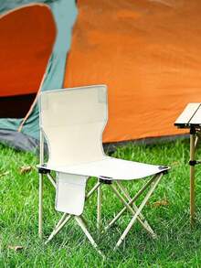 1pc Outdoor Folding Chair, Travel Resting Chair, Sketching Chair, Beach Picnic Leisure Chair, Fishing Stool, Outdoor Travel Essential - Multicolor - View 5