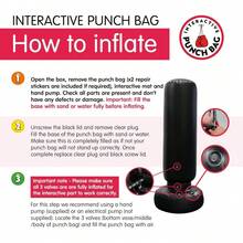 Kids Interactive Music Boxing Machine Inflatable Punching Bag Stress Relief Boxing Toy For Boys All Ability Levels Christmas Gift - Default - View 7