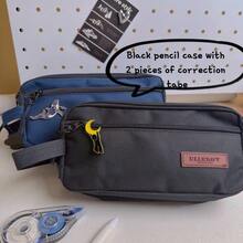 1pc Large Capacity 3-Layer Pencil Case, Multi-Functional Pencil Pouch, Elementary Student Pencil Bag, Storage Bag,Stationery - 3-layer Pencil Case - View 17